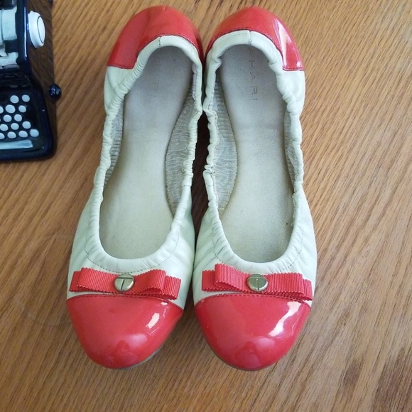 Tahari Shoes - Tahari leather ballet flats
